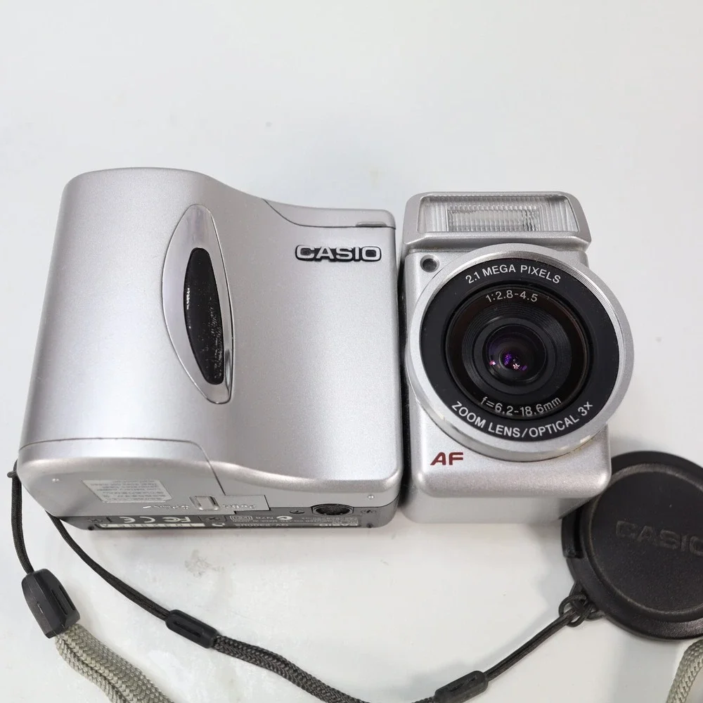 *NOT‎ WORKING* CASIO QV-2300UX Compact Digital Camera 2.1MP FOR PARTS REPAIR